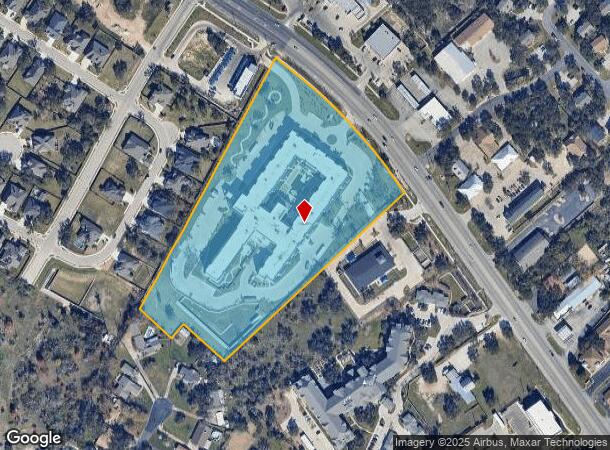 3810 Williams Dr, Georgetown, TX Parcel Map