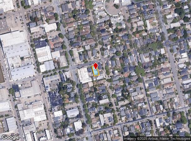 834 Bancroft Way, Berkeley, CA Parcel Map