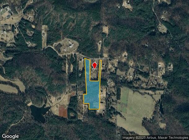  E Valley Rd, Rydal, GA Parcel Map