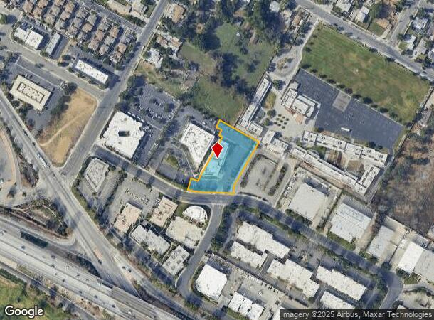  4351 Latham St, Riverside, CA Parcel Map