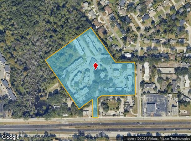  7557 Arlington Expy, Jacksonville, FL Parcel Map