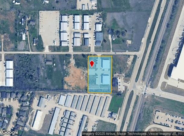  17516 Matany Rd, Justin, TX Parcel Map