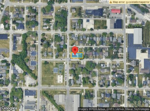  700 N Jackson St, Crown Point, IN Parcel Map