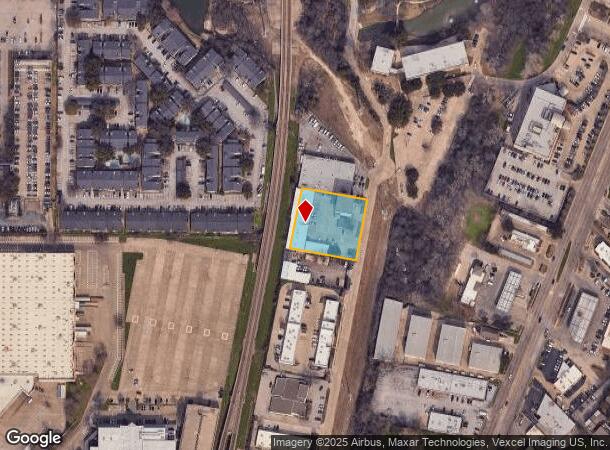  7071 Twin Hills Ave, Dallas, TX Parcel Map