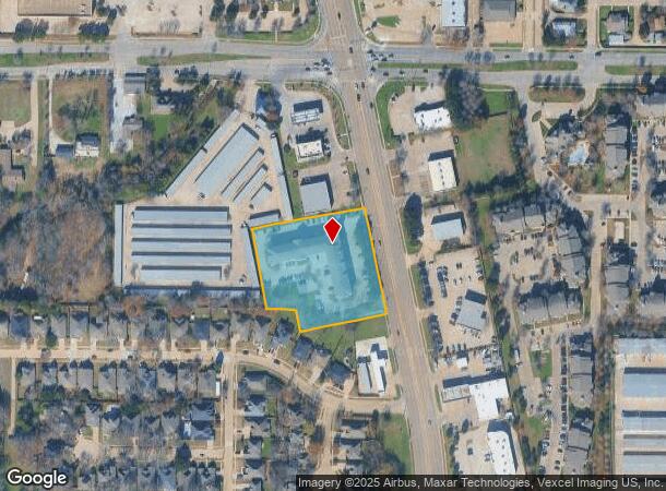 6016 S Cooper St, Arlington, TX Parcel Map