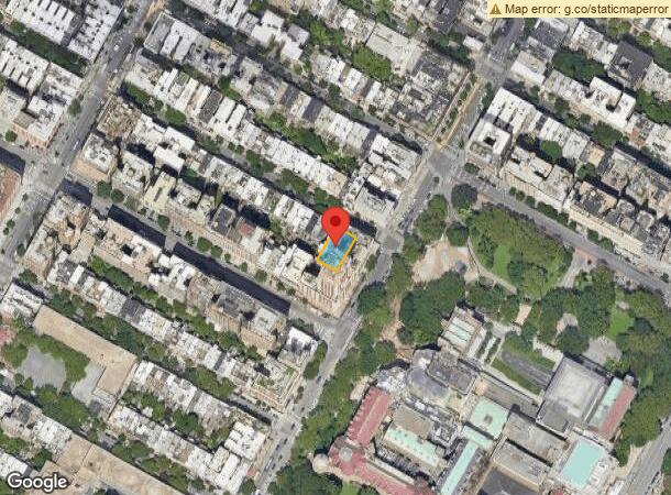  102 W 80Th St, New York, NY Parcel Map