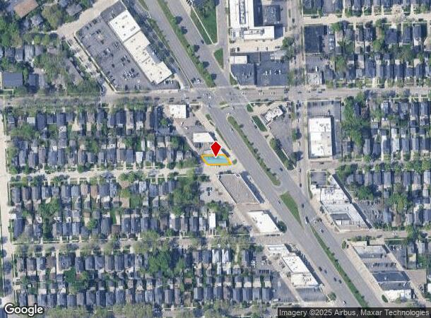 33901 Woodward Ave, Birmingham, MI Parcel Map