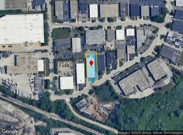  1460 W Jeffrey Dr, Addison, IL Parcel Map