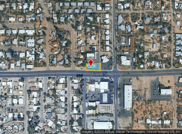 1239 E Prince Rd, Tucson, AZ Parcel Map