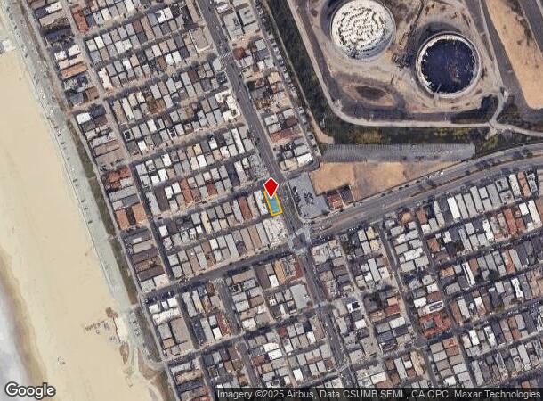 3713 Highland Ave, Manhattan Beach, CA Parcel Map