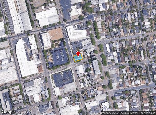 1025 Carleton St, Berkeley, CA Parcel Map