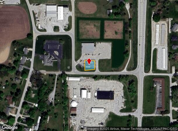 216 W Wood St, Avoca, IA Parcel Map