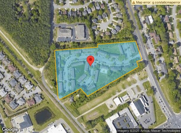  500 Hunters Bridge Dr, Chesapeake, VA Parcel Map