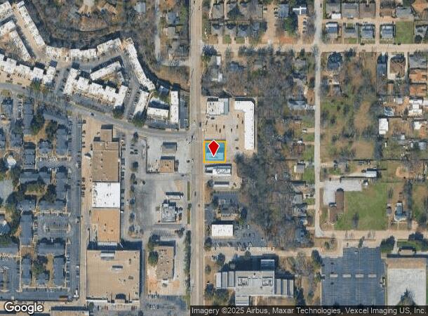  1101 S Bowen Rd, Arlington, TX Parcel Map