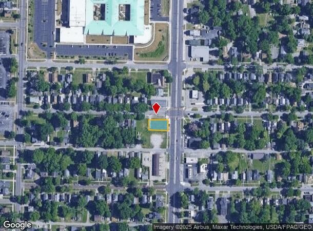  801 Middle Ave, Elyria, OH Parcel Map