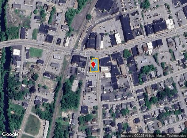 128 Main St, Webster, MA Parcel Map