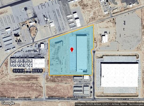  Vac Vic Runway Dr/45Th Stw, Lancaster, CA Parcel Map