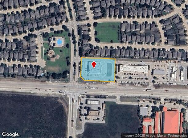  26731 E University Dr, Aubrey, TX Parcel Map