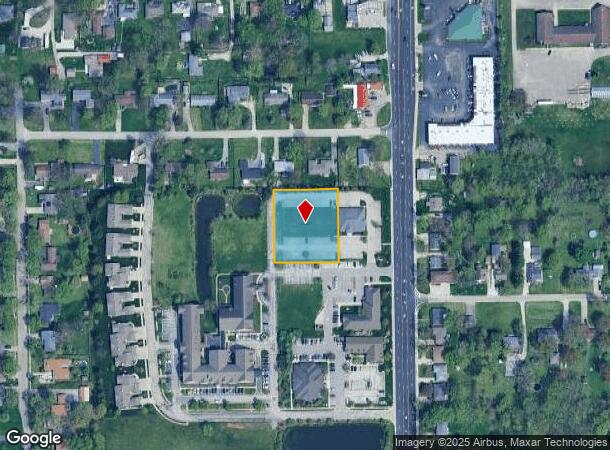  1314 N Post Rd, Indianapolis, IN Parcel Map