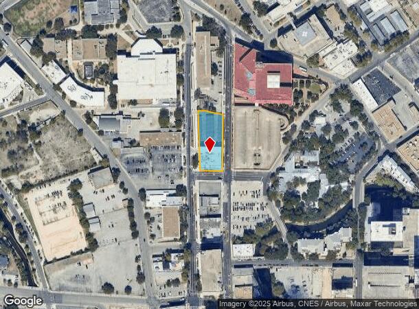 610 N Main Ave, San Antonio, TX Parcel Map