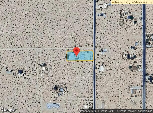  65675 Sullivan Rd, Joshua Tree, CA Parcel Map