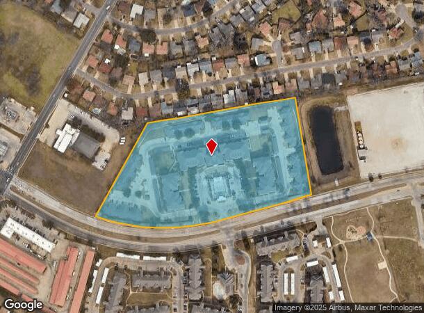  3850 Sycamore School Rd, Fort Worth, TX Parcel Map