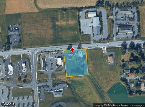  4020 Main St, Elverson, PA Parcel Map