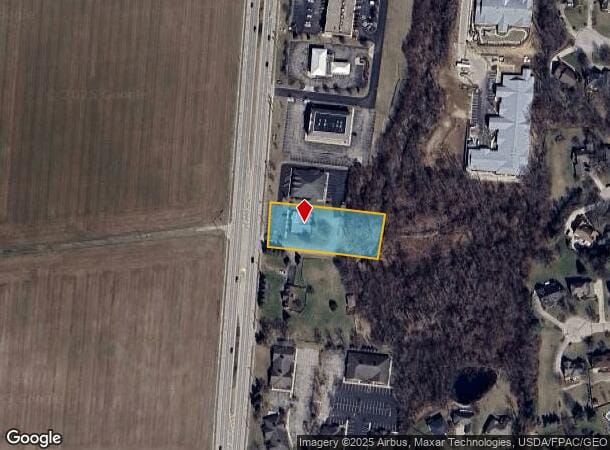  610 N Main St, Springboro, OH Parcel Map