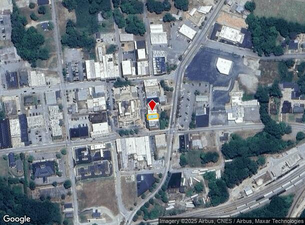 110 E Public Sq, Laurens, SC Parcel Map