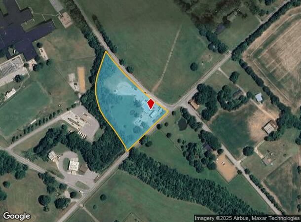  4348 Old Hillsboro Rd, Franklin, TN Parcel Map