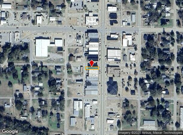  823 N Jim Thorpe Blvd, Prague, OK Parcel Map