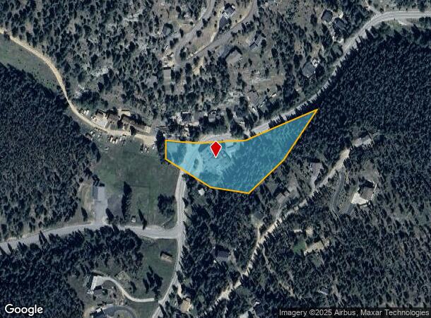 8136 S Brook Forest Rd, Evergreen, CO Parcel Map