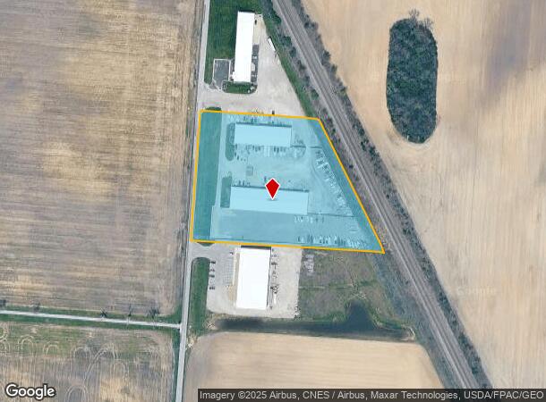 3238 N Section Line Rd, Radnor, OH Parcel Map