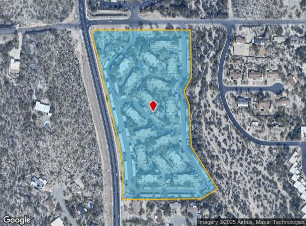  4700 N Kolb Rd, Tucson, AZ Parcel Map