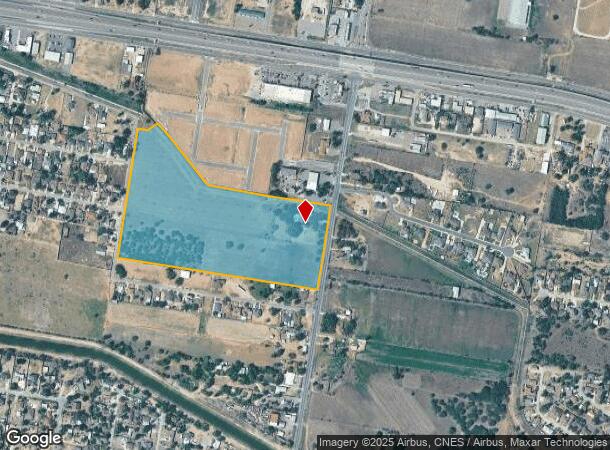 412 S Bentsen Palm Dr, Mission, TX Parcel Map