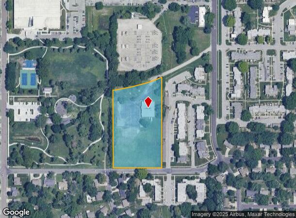  8804 Grant Ave, Overland Park, KS Parcel Map