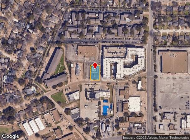  10103 Shoreview Rd, Dallas, TX Parcel Map