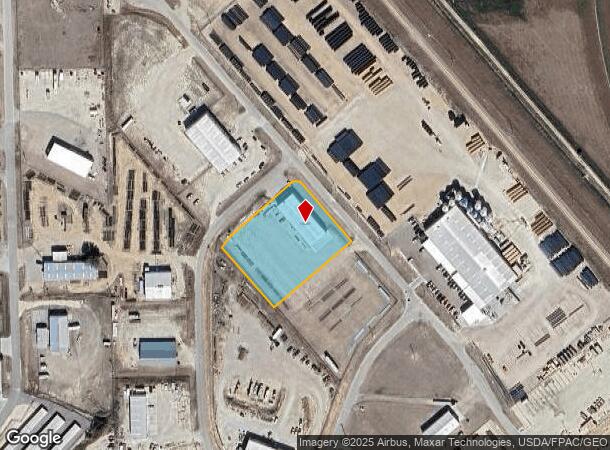 2110 Pyrite Rd, Casper, WY Parcel Map