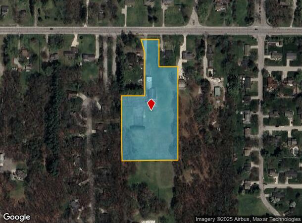  11870 Adams Rd, Granger, IN Parcel Map