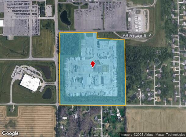4808 Kroemer Rd, Fort Wayne, IN Parcel Map