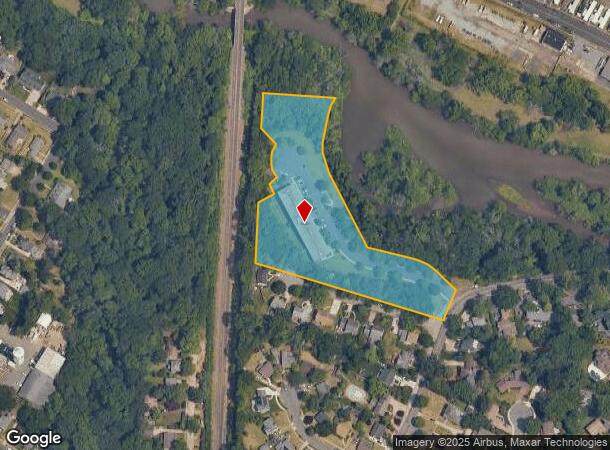 555 Coles Mill Rd, Haddonfield, NJ Parcel Map