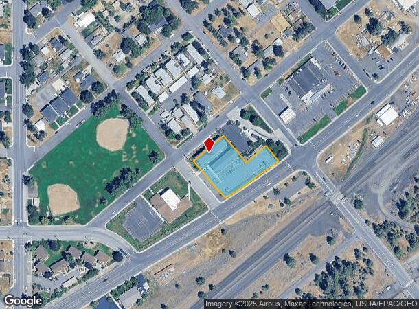 223 W 2Nd St, Cheney, WA Parcel Map