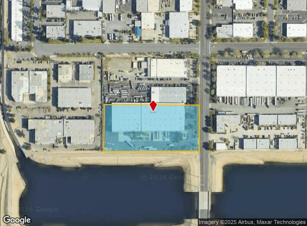  2050 S Baker Ave, Ontario, CA Parcel Map