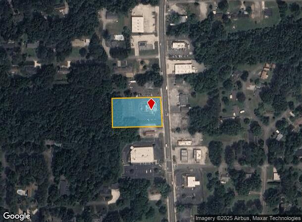 813 N Main St, La Fayette, GA Parcel Map