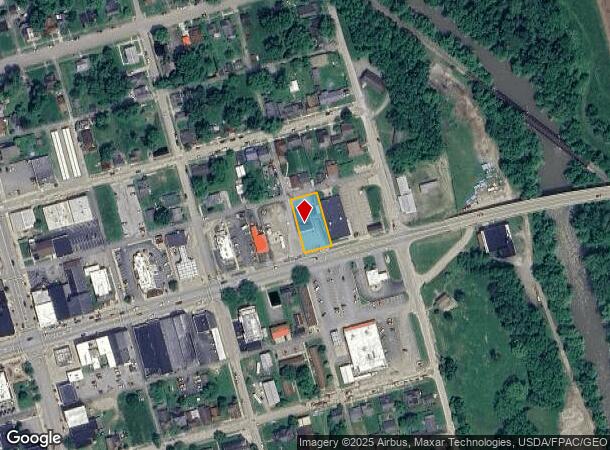 125 Jefferson St, Greenfield, OH Parcel Map