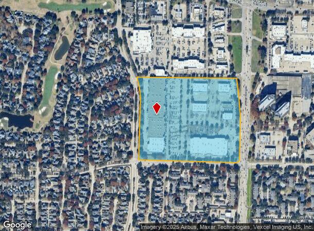  1601/1805 Preston Rd, Plano, TX Parcel Map