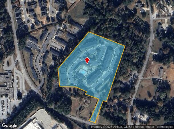  120 Edinborough Cir, Greenwood, SC Parcel Map