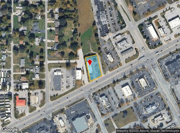  2608 E Main St, Plainfield, IN Parcel Map