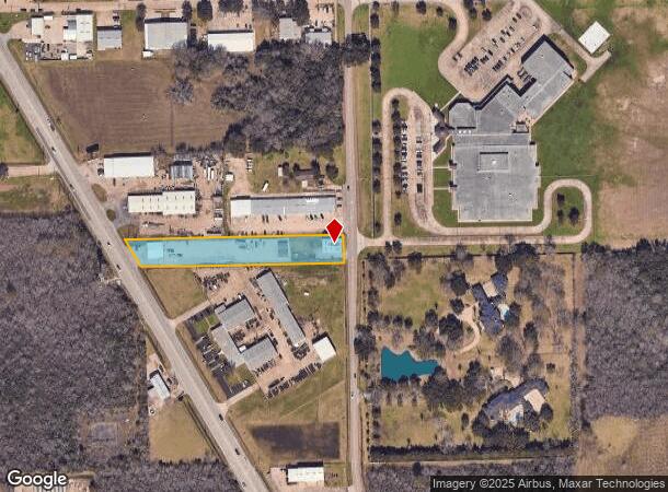  3325 S Main St, Pearland, TX Parcel Map