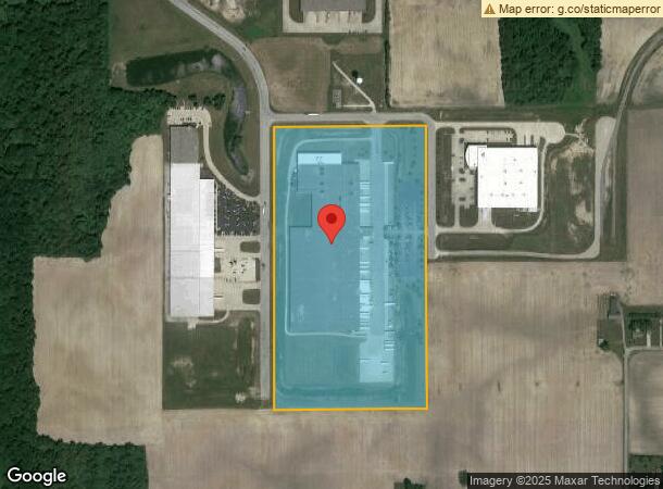  2301 N Priority Way, Yorktown, IN Parcel Map